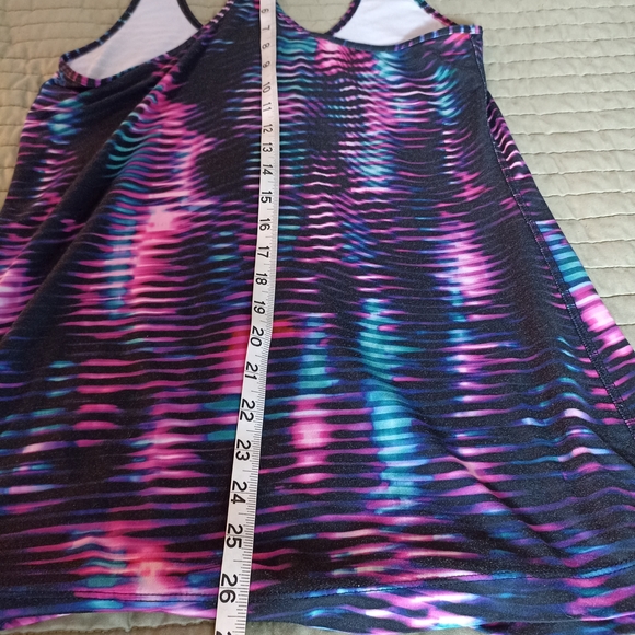 Xersion Colorful Patterned Tank Top - Picture 3 of 3